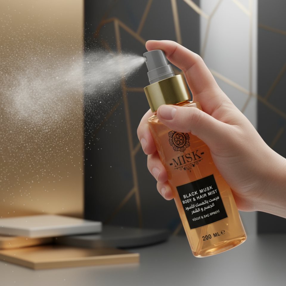Misk Zengin Saç ve Vücut Spreyi