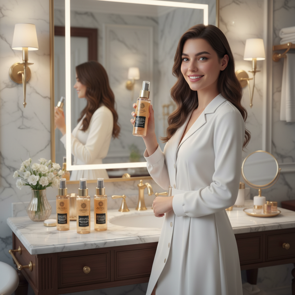 Misk Zengin Saç ve Vücut Spreyi