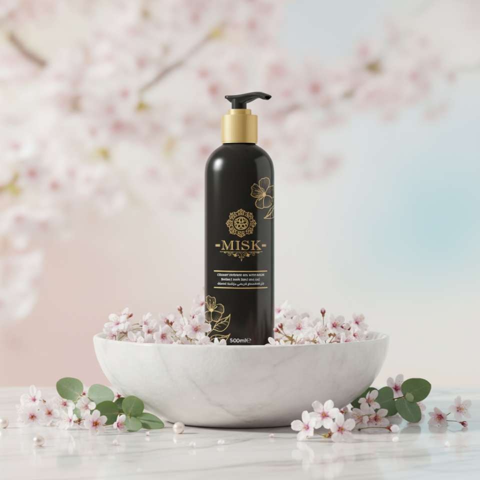 Misk Creamy Shower Gel - Pürüzsüz Kremsi Duş Jeli (VİTAMİN E) 500ml