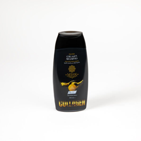 Misk Kolajen & Keratin Saç Bakım Şampuanı 400 ml /Onarıcı & Güçlendirici, Vitamin E ile Nemlendirici