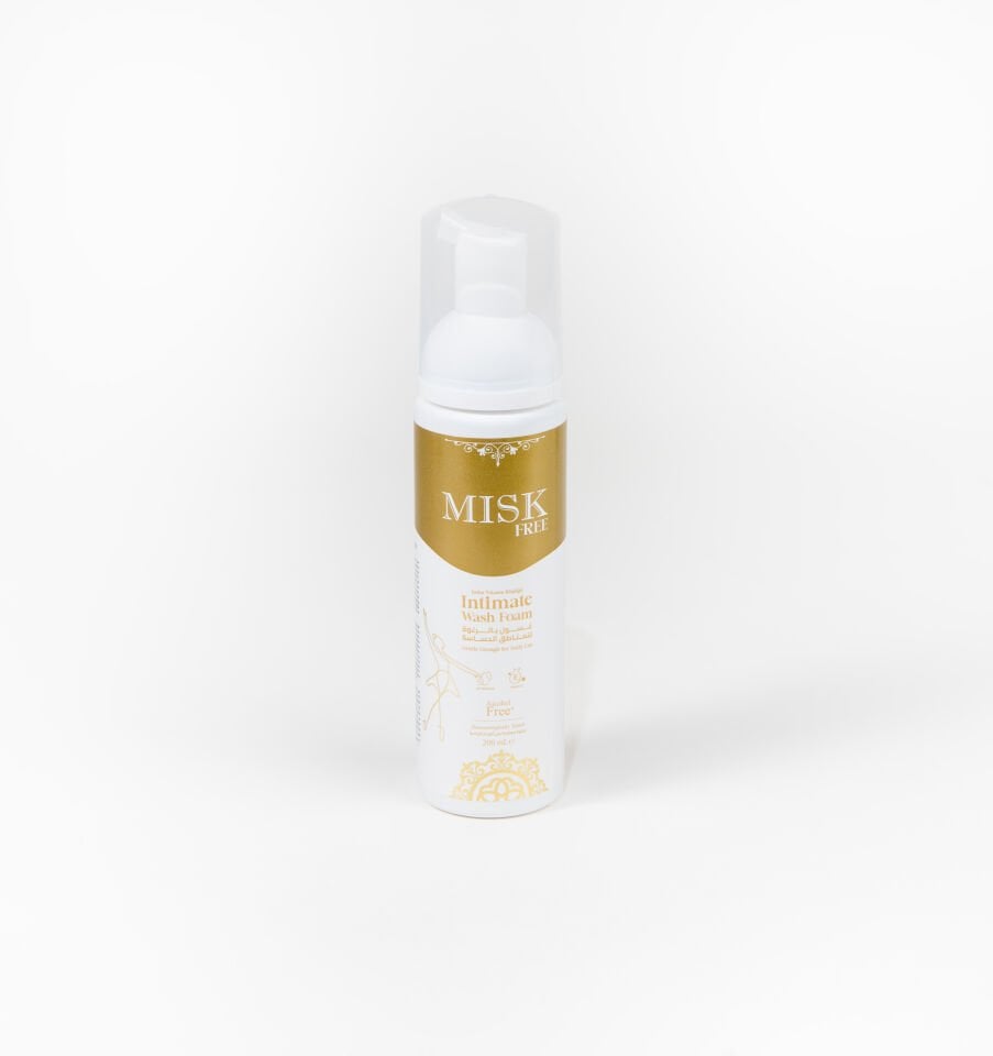 Misk Genital Bölge Temizleme Köpüğü – Kokulu 200 ml | İntim Bölge Beyazlatıcı & Koku Giderici